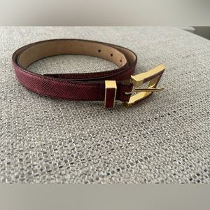 Vince Camuto Genuine Leather Belt